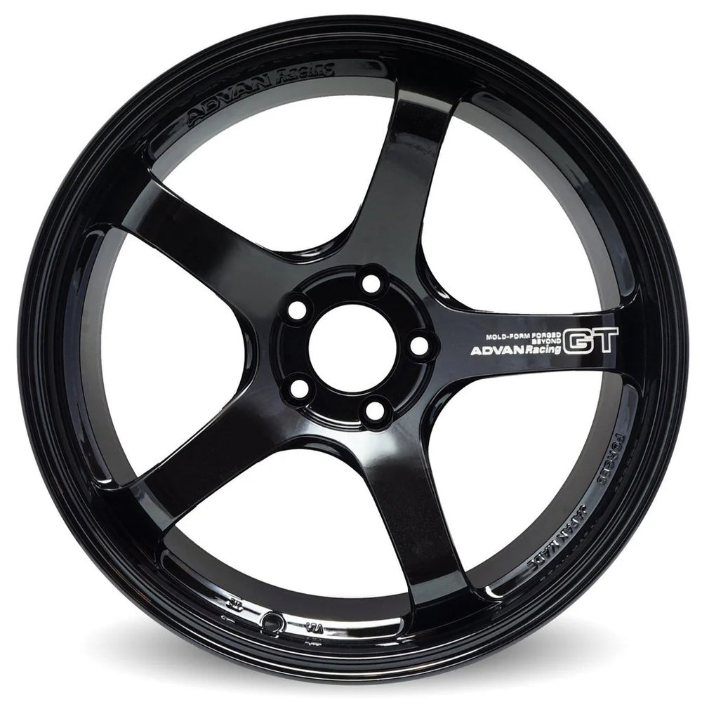 Advan GT Beyond 19x9.0 +43 5-114.3 Racing Titanium Black Wheel