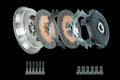 DKM Clutch auto part installed view