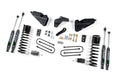 Zone Offroad 13-18 Ram 3500 4.5in Lift System - Front Coils, 2in Rear Block - Fox 2.0 Shocks