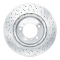 R1 Concepts Hi-Carbon Alloy GEOMET Coated Rotor - Slotted Fits Porsche Panamera