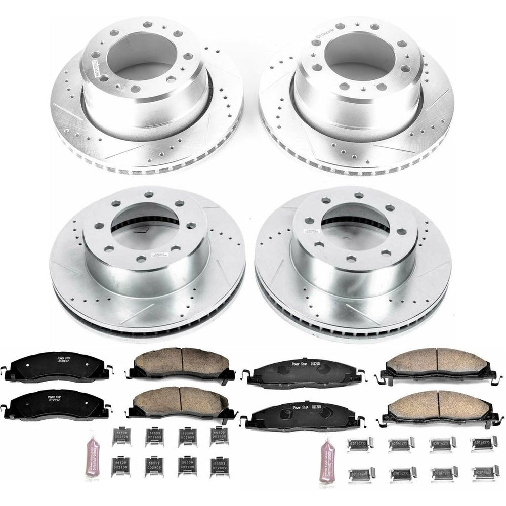 Power Stop 13-18 Ram 3500 Front & Rear Z23 Evolution Brake Kit