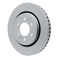 R1 07-21 Ford Expedition Front Left Drilled & Slotted Black Brake Rotor
