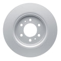 R1 07-21 Ford Expedition Front Left Drilled & Slotted Black Brake Rotor
