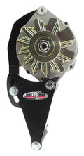 Alternator Bracket SBC Long Water Pump Black