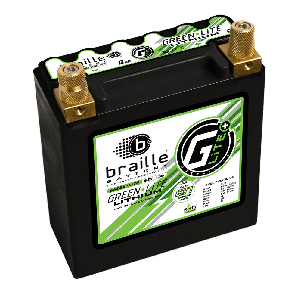 Lithium 12 Volt Battery Green Lite 697 Amps