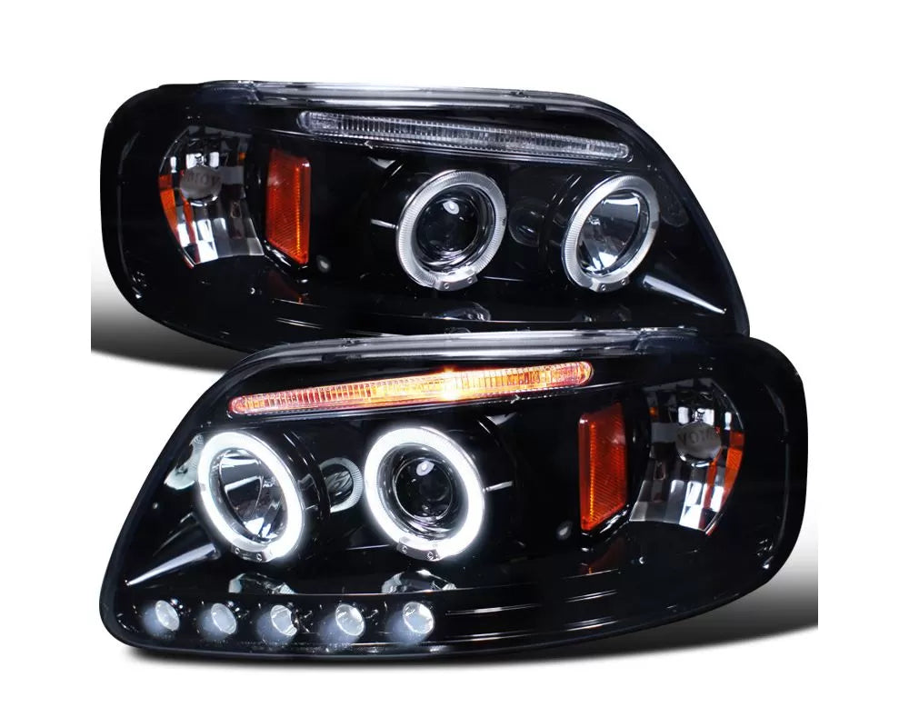 HALO PROJECTOR HEADLIGHT GLOSS BLAC