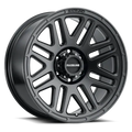 Aluminum Wheels 18x9 Outlander 944B Satin Black 12 Offset 5 on 139.7 Bolt Pattern 106.5 Bore Raceline