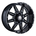 MONSTIR (8100) GLOSS BLK/MILLED SPO