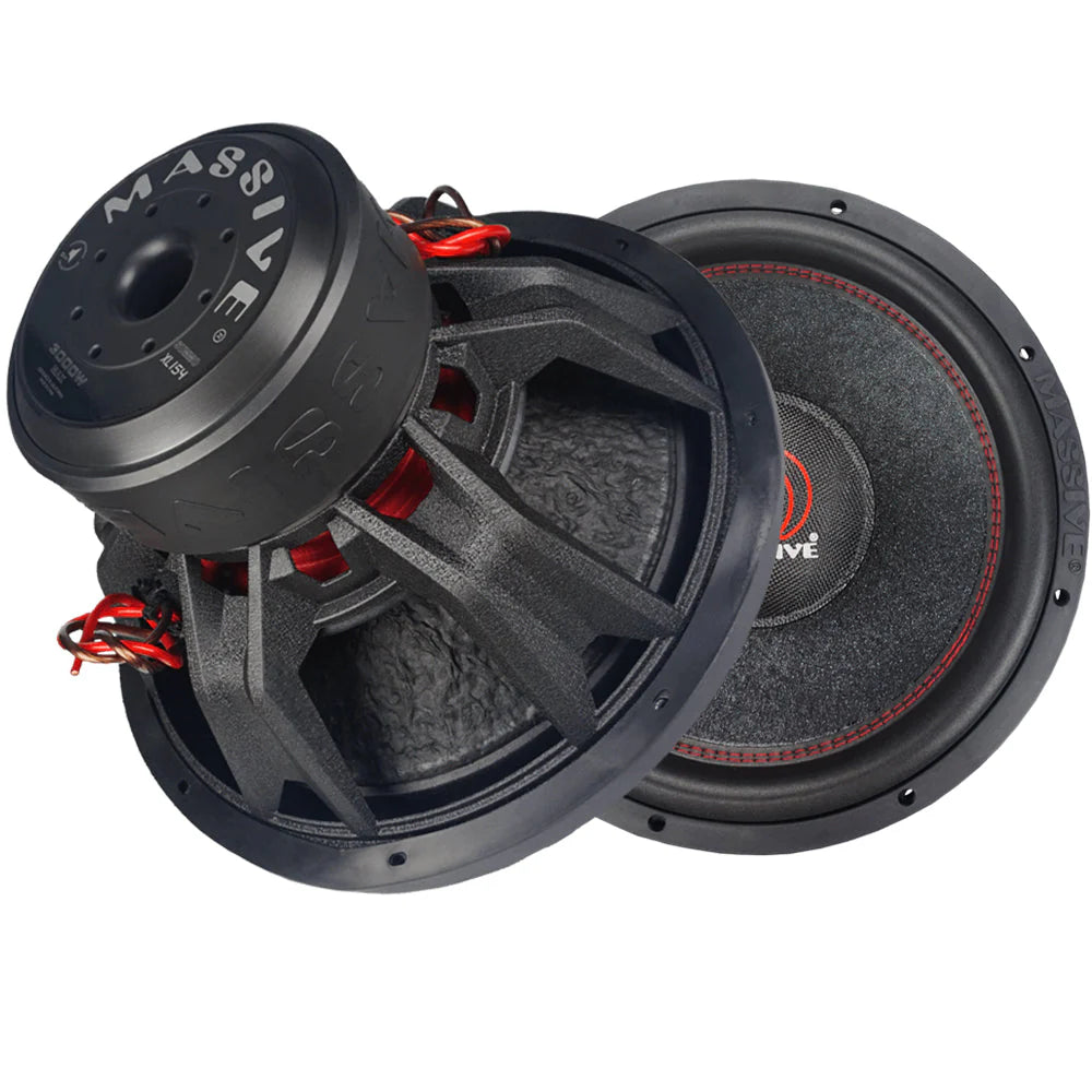 15IN 1500 WATTS RMS DUAL 4 OHM SUBWOOFER