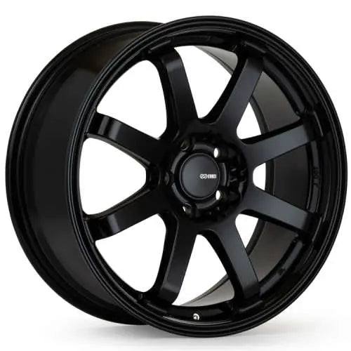 Enkei black auto part