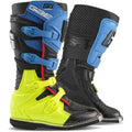 Gaerne GXJ Boot Black/Blue/Fluorescent Yellow Size - Youth 6.5