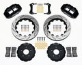 Wilwood Narrow Superlite 6R Front Hat Kit 14.00in Drilled Backdraft Cobra (BMW E36 Based)