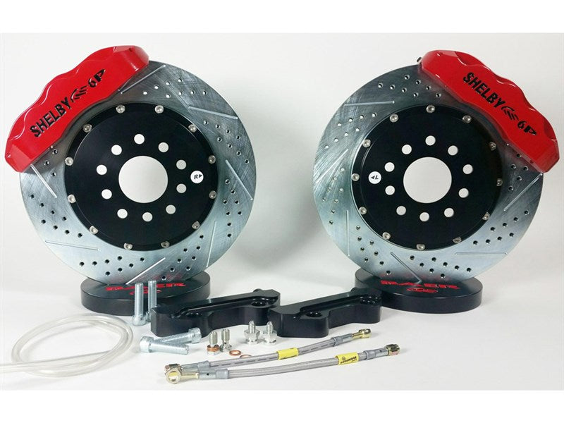 13 Pro Brake Sys Frt Red 79-04 Mustang