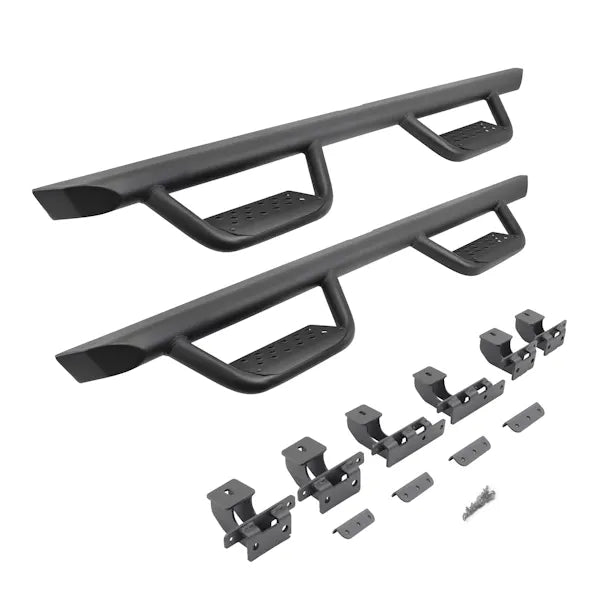 18C JEEP WRANGLER DOMINATOR XTREME D2 SIDE STEPS W/ROCKER PANEL MNTING BRKT KIT