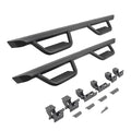 18C JEEP WRANGLER DOMINATOR XTREME D2 SIDE STEPS W/ROCKER PANEL MNTING BRKT KIT