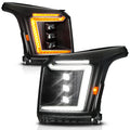 ANZO headlights close-up