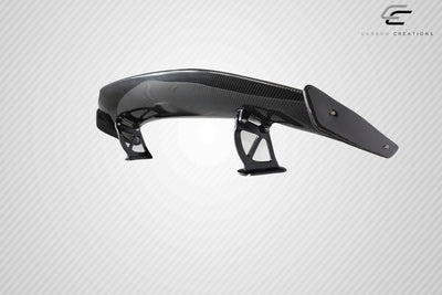2014-2023 Porsche Cayman 718 Carbon Creations GT4 Look Rear Wing Spoiler - 3 Piece