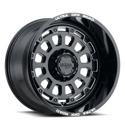 Ultra Wheel black auto part