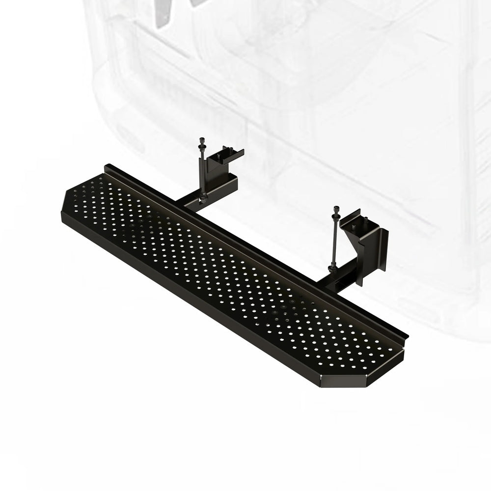 15C TRANSIT FIXSTEP FIXED REAR STEP BLACK