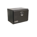 18X18X24 UNDERBODY CARBON STEEL DROP DOWN DOOR TOOLBOX THANDLE BLK