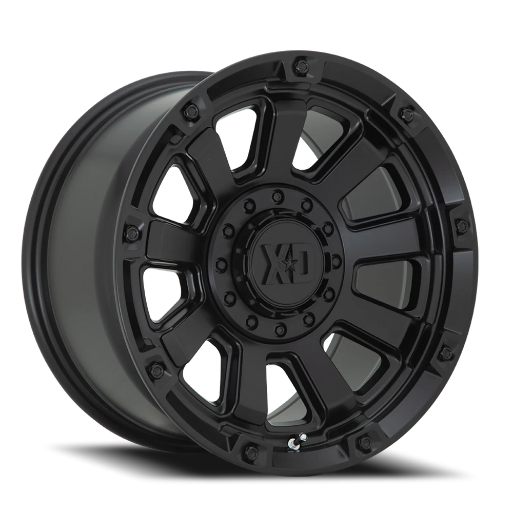 GAUNTLET 20x10 5x127.00/5x139.70 SATIN BLACK (18 mm)