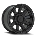 GAUNTLET 20x10 5x127.00/5x139.70 SATIN BLACK (18 mm)