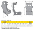 Momo Daytona XXL Seats (FIA 8855-1999) - Black Hardshell