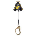 BANTAM 8FT CABLE SELFRETRACT LIFELINE THERMOPLASTIC HOUSING W/SNAP HOOK BLACK