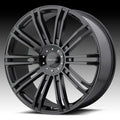 KMC Wheels black auto part