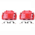 Power Stop 05-07 Ford Five Hundred Front Red Calipers w/Brackets - Pair