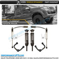 12-15 Hilux 0-3 Inch Stage 3 Suspension System W Tubular UCA Icon Vehicle Dynamics