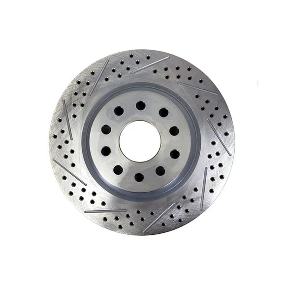 REGISTER 1PC 12INX1.020IN DBC RIGHT SLOTTED/DRILLED ZIN