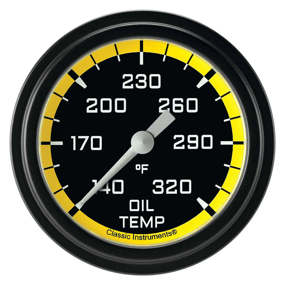 AUTO CROSS YLW 2 5/8IN OIL TEMP