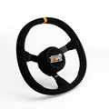 Steering Wheel Dirt 15in Diameter Flat Std Grip