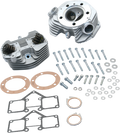 S&S Cycle 79-84 BT Super Stock 3-5/8in Bore Band Style Dual Plug Cylinder Head Kit - Natural