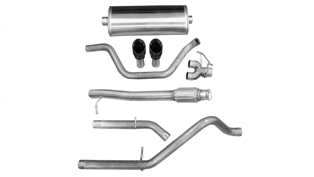 CORSA Performance black cat-back exhaust