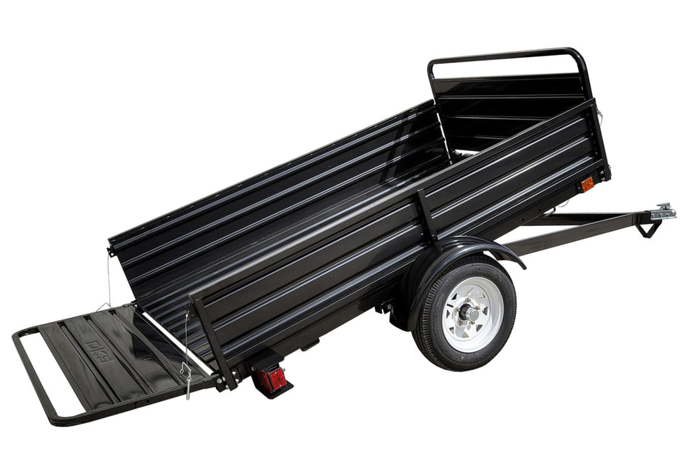 4.5FTX7.5FT MULTI PURPOSE UTILITY TRAILER KIT BLK POWDER COATEDLOAD CAPACITY 1639 LB