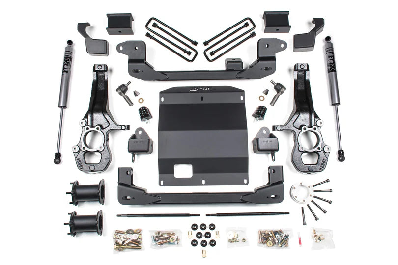 20092013 DODGE2500 6IN SUSP LIFT KIT W/3.5IN AXLEGASFRT COILS RR BLOCKSFOX SHKS