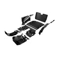 Armorlite 11-18 Jeep Wrangler JK 2DR full vehicle kit (front and rear flooring cargo mat wheelhouse covers (l/r) seatback cover) desert khaki