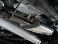 aFe cat-back exhaust installed view
