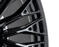 Vossen HFX-6 24x10 - 6x139.7 - ET25 - Deep - 106.1 - Satin Black Wheel