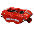 Wilwood Forged Dynalite-M Front Kit 11.88in 1 PC Rotor&Hub Red Cadillac 1957-60