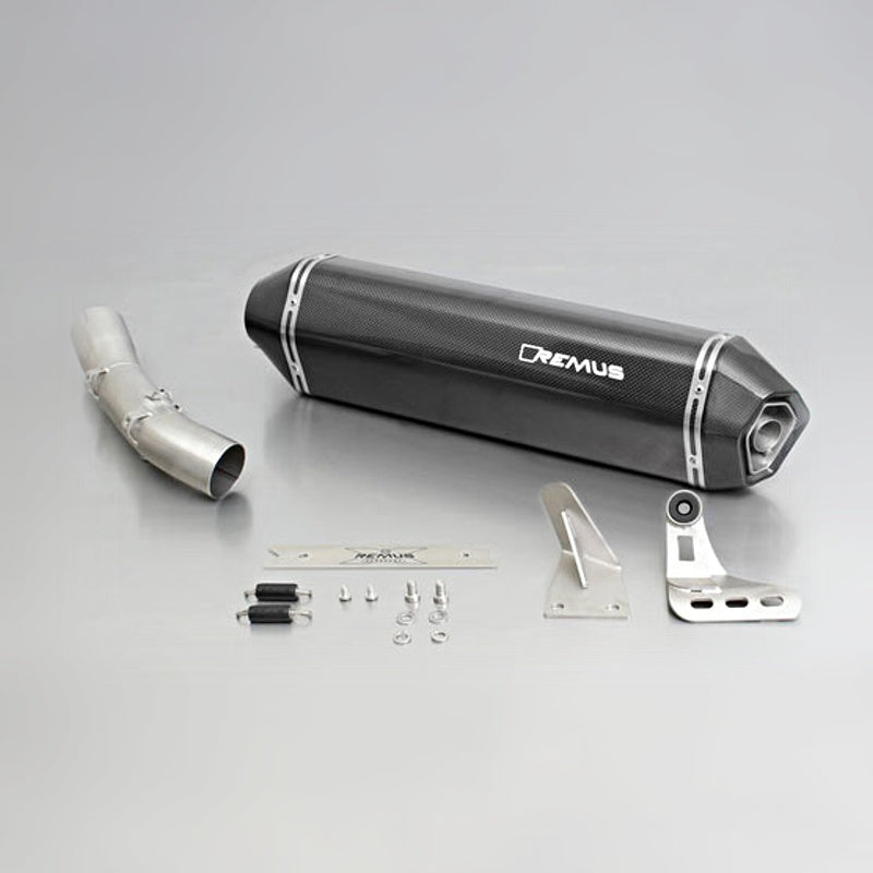 Remus carbon slip-on exhaust