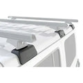 Rhino-Rack 18-21 Jeep Wrangler 4 Door SUV Heavy Duty RCL 3 Bar Backbone Roof Rack - Silver