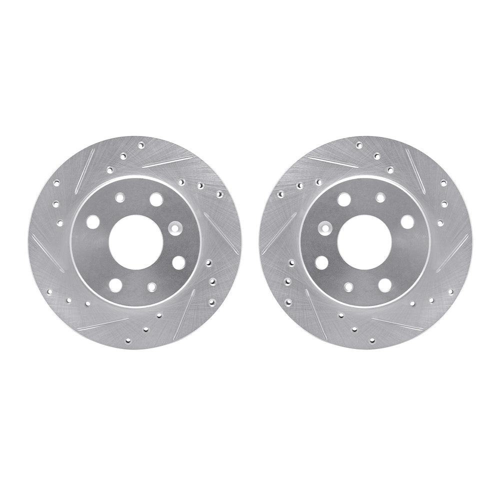 R1 Concepts Brake Rotor- D/S - Silver Fits Daihatsu Charade