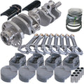 Eagle Chevy LS3 4.000in Crank 58 Tth Rlctor 6.125in I-Beam Rods 4.030in Pistons Rotating Assembly