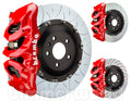 Brembo 04-11 612 Scaglietti Front GT BBK 6 Piston Cast 380x34 2pc Rotor Drilled-Silver