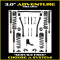 Rock Krawler Suspension lift kit close-up