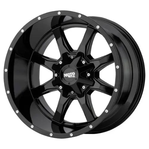 MO970 18x9 6x120.00/6x139.70 GLOSS BLACK (18 mm)