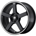 MR116 18X8 5X112/4.5 M-BLK RED-STR 45MM